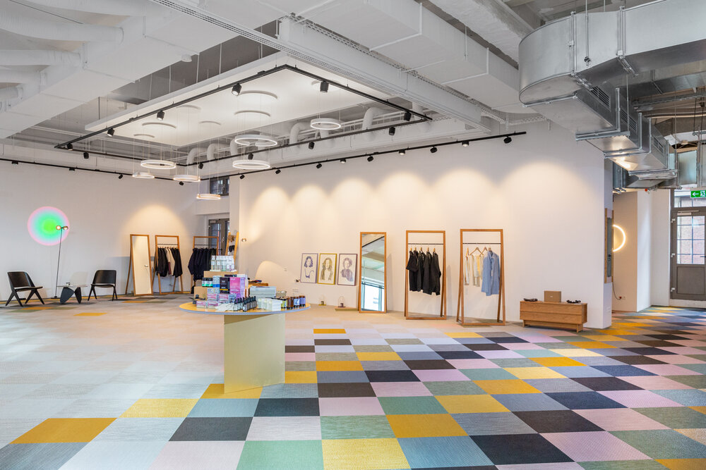 Vår senaste co branding i Berlin. Du delar exponering med andra varumärken